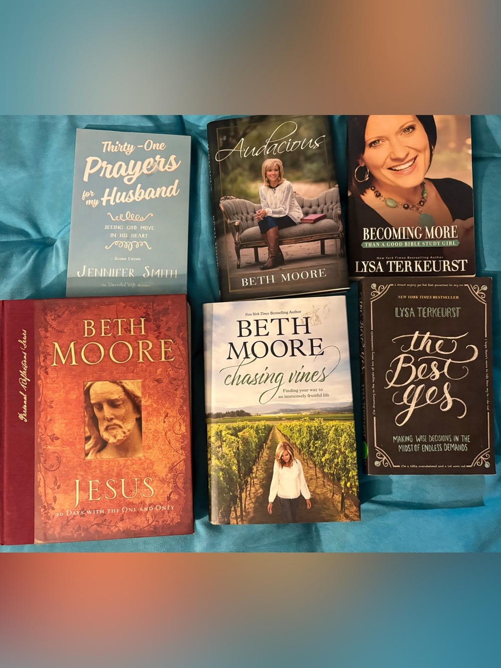 Assorted and Inspirational Books - Blue Covers Collection
